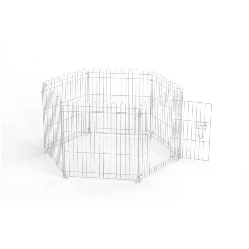 Gyvūnų apsauginė tvorelė Höppy, 60 x 6 x 63 cm, metalas