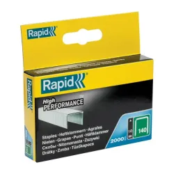 staples, 2000pcs, galvanized, 10.6x1.3mm 140-10, Rapid
