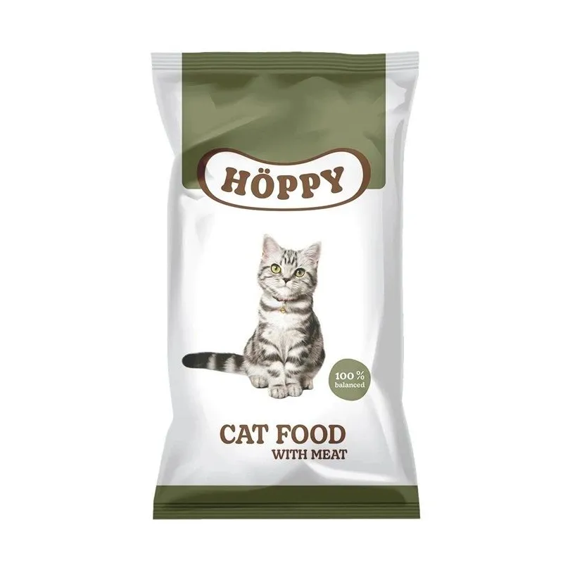 Сухой корм для кошек Höppy, мясо, 1 кг