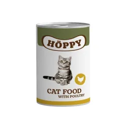 Влажный корм для кошек Höppy, мясо птицы, 0.415 кг