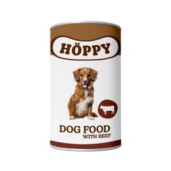 Mitrā barība ,konservi, suņiem Höppy. liellopa gaļa. 1.25 kg