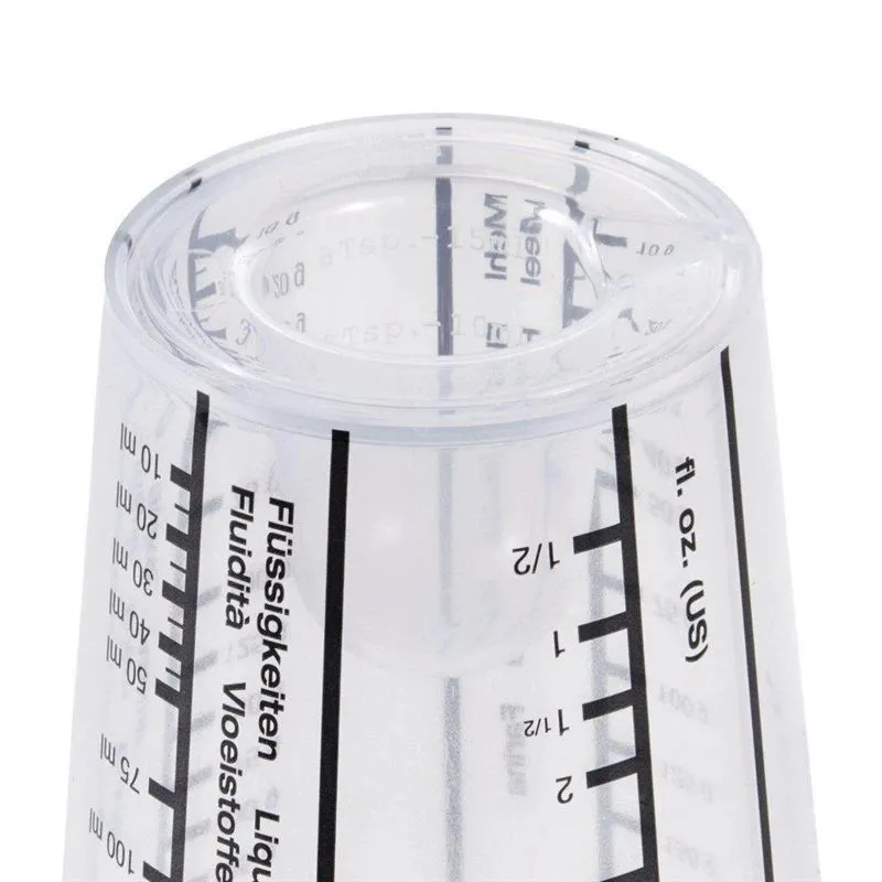 Mērtrauks Keeeper 10493, 0.25 l, caurspīdīga krās.