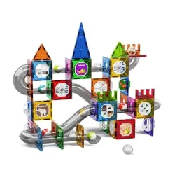 Magnetkonstruktor Smart Pocket Helendav magnetike S-C007, 122 tk