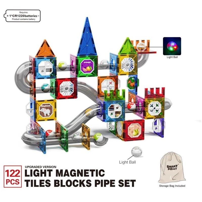 Konstruktors Smart pocket S-C007. plastmasa-magnēts