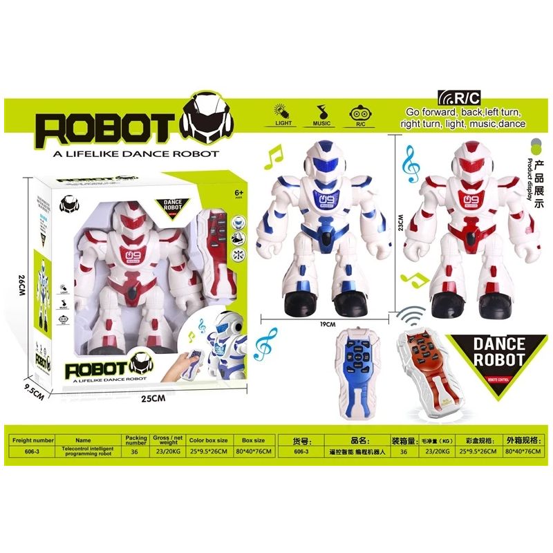 Rotaļu robots Dance Robot 606-3