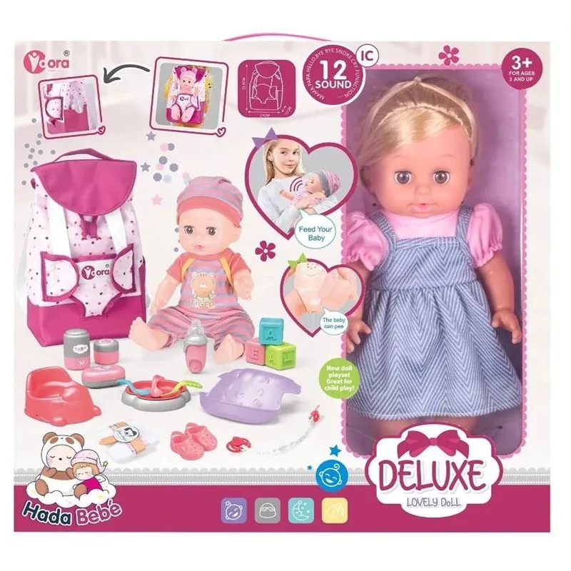 Beebinukk Lovely Doll WZB8801-8 WZB8801-8, 36 cm