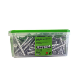 FIBO skrūve CorrSeal 8x65, 100 gab.