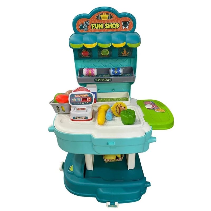 Rotaļu veikals-koferis 26x15x28cm 8779p