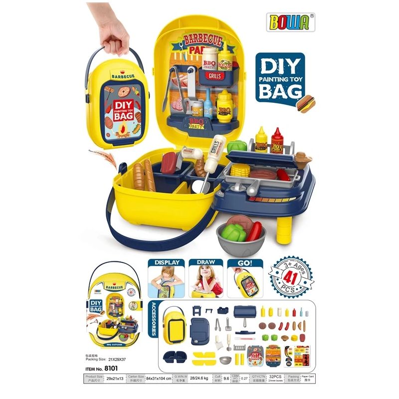 Rotaļu virtuves piederumi Barbecue 8101