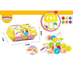 Edukacinis žaislas Matching Eggs MX0390403