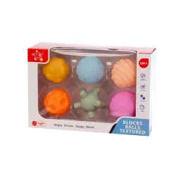 Žaislas Blocks Balls Textured