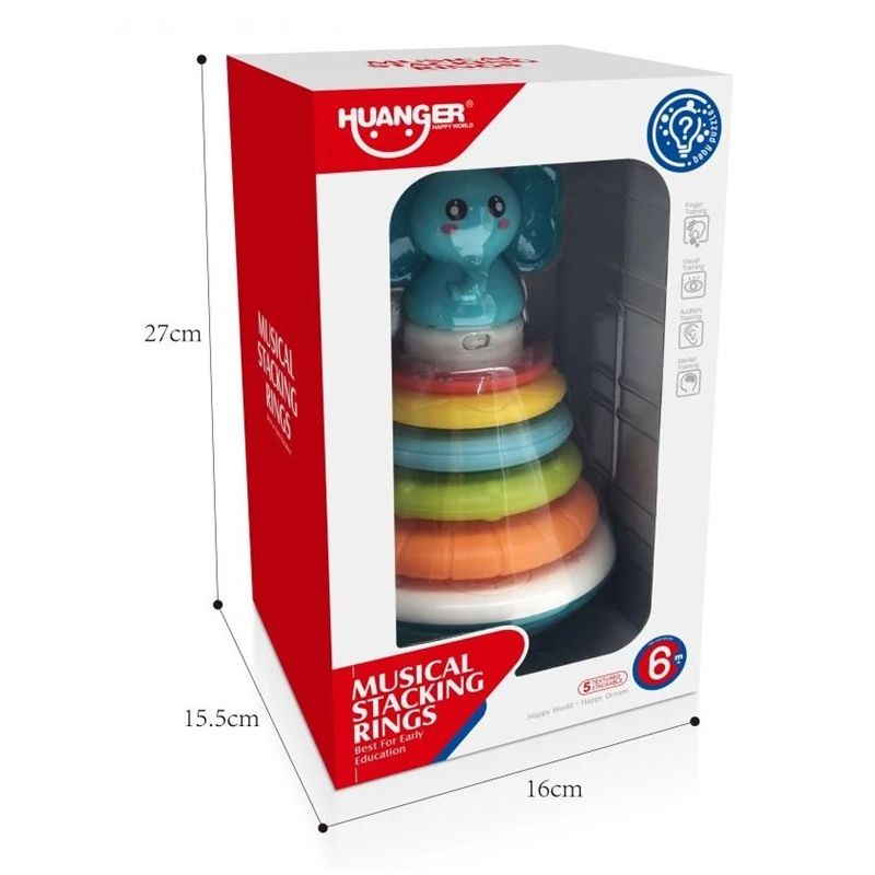 Izglītojošās rotaļlieta Circle Elephant Paradise MX0291621