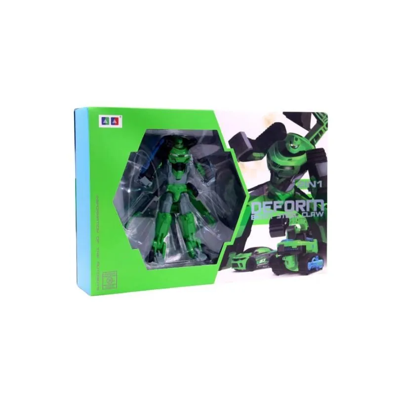 Transformers 2in1 Beast Steel Claw MX0397428, melna krās.-zaļa krās.