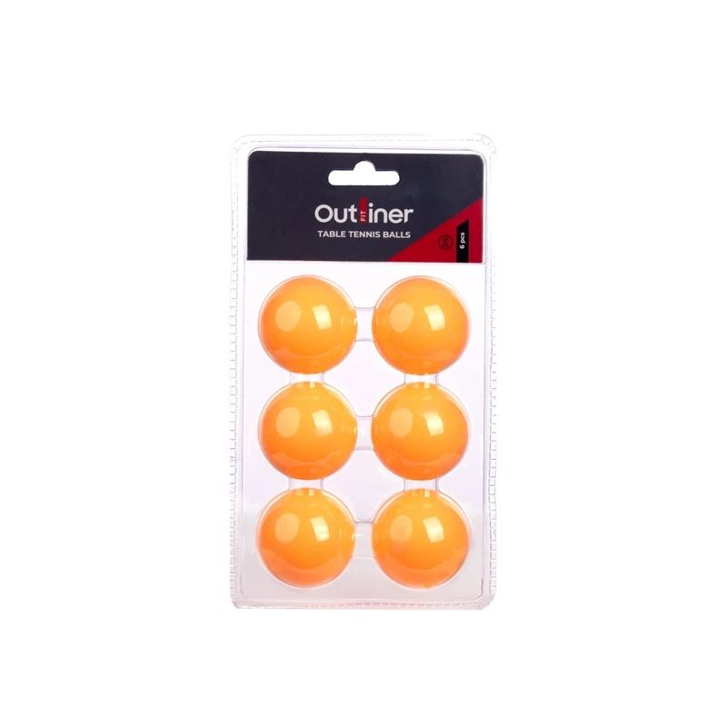 Galda tenisa bumbiņa Outliner. 40 mm. 6 gab.