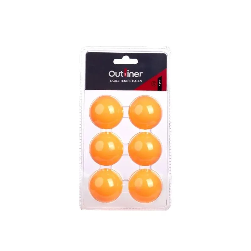 Galda tenisa bumbiņa Outliner, 40 mm, 6 gab.