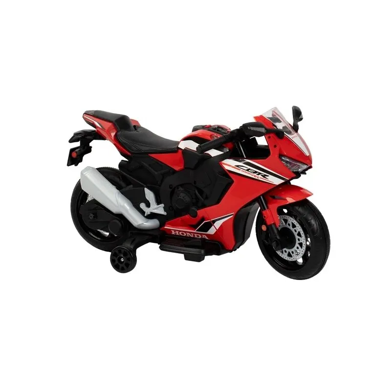Laste elektriline mootorratas HONDA, valge v.-must v.-punane v.