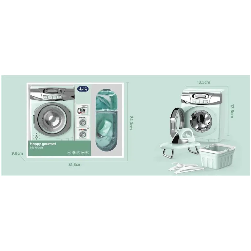 Rotaļu sadzīves tehnika MY LITTLE HOME Washing machine