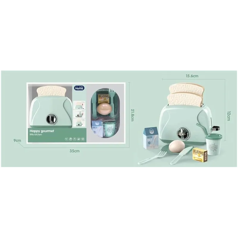 Laste majapidamisseade, röster MY LITTLE HOME Press-go bread machine