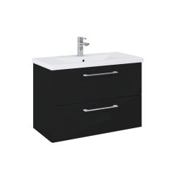 Komplekts CHEESE PLUS 80 izlietnei, melns matēts