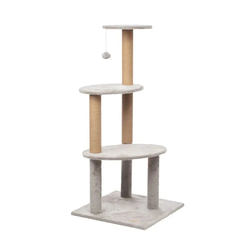 Kačių draskyklė Höppy, 49 cm x 49 cm x 108 cm