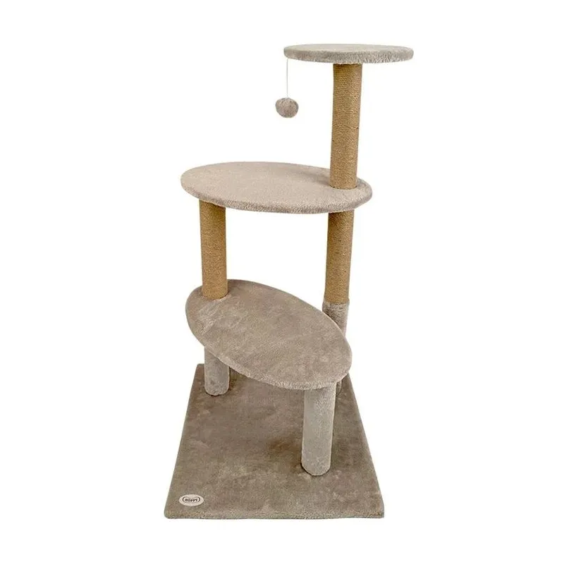 Kačių draskyklė Höppy, 49 cm x 49 cm x 108 cm