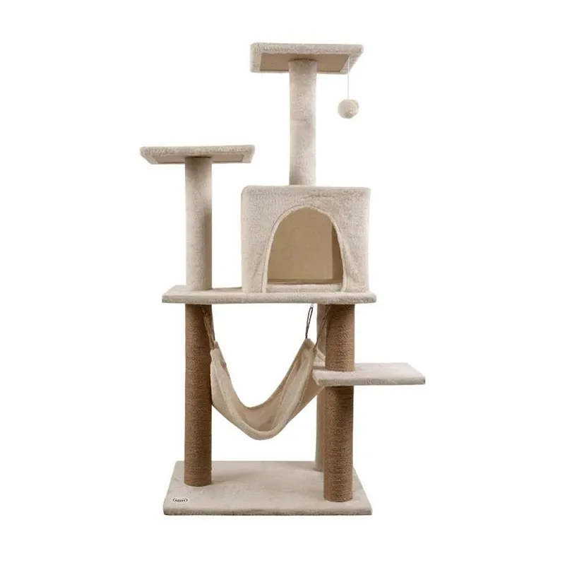 Kaķu skrāpējamais stabs Höppy, 49 cm x 38 cm x 110 cm