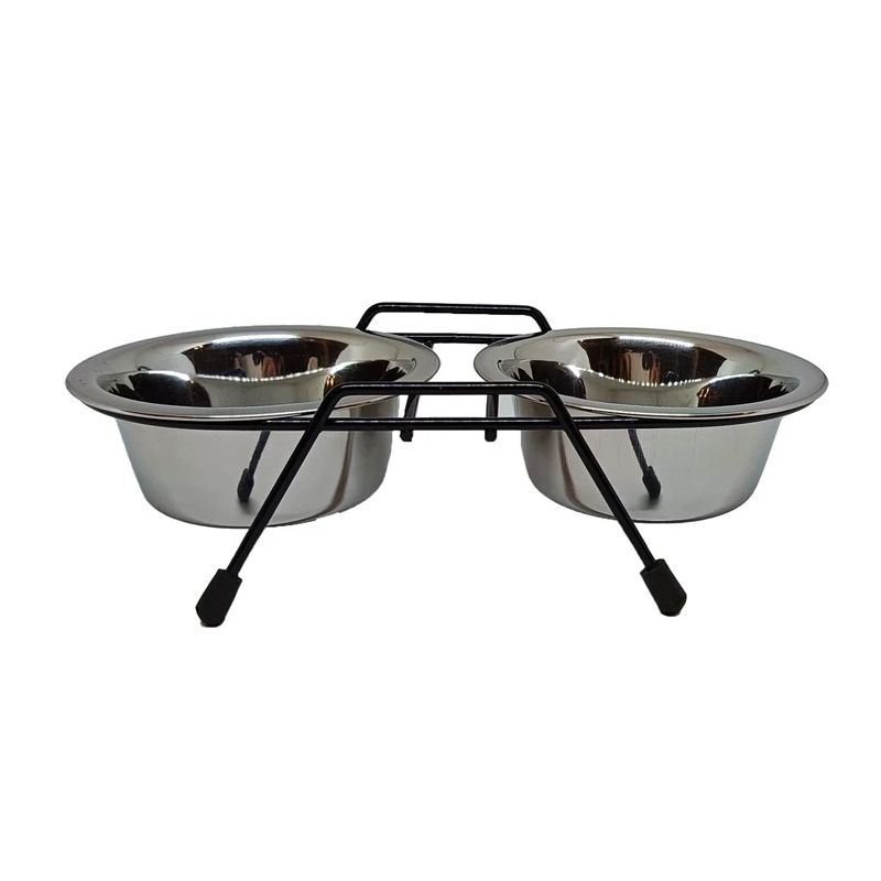 Bļoda barošanai Hoppy MS Wire Diner Trapeze. 1.8 l. 2 gab.