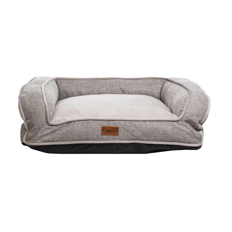Guļvieta mājdzīvniekiem Hoppy. pelēka. 80 cm x 60 cm