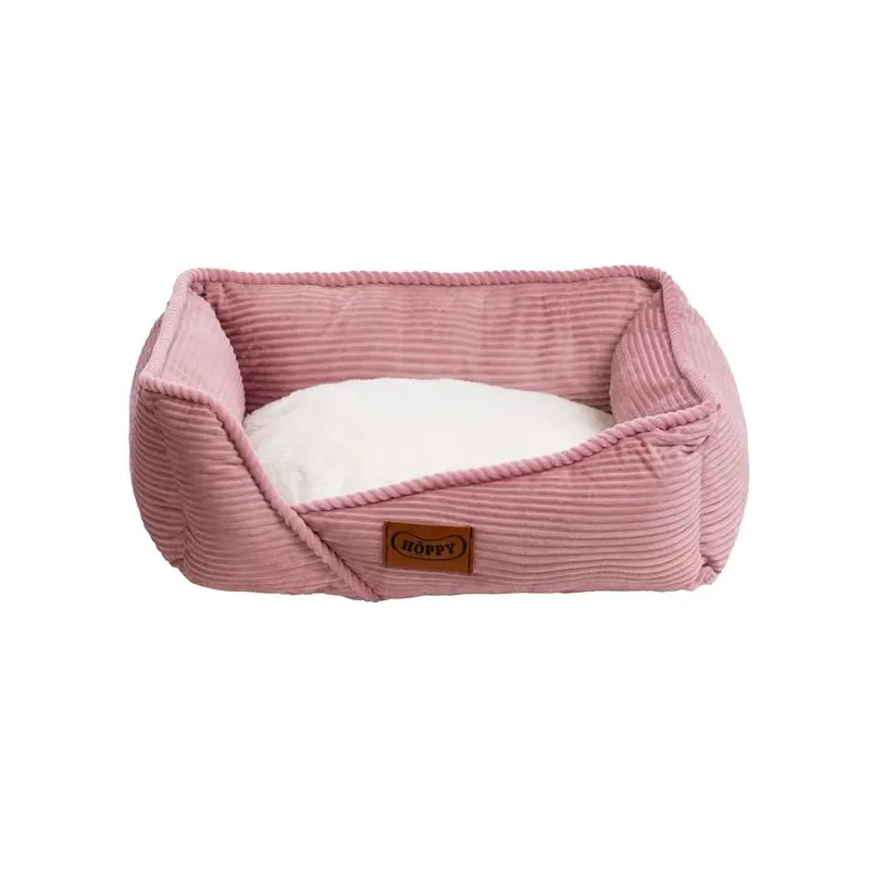 Guļvieta mājdzīvniekiem Höppy, rozā krās., 50 cm x 40 cm