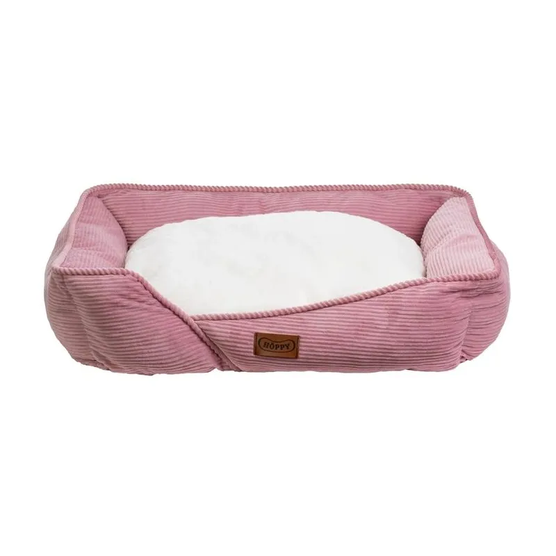 Guļvieta mājdzīvniekiem Höppy, rozā krās., 70 cm x 60 cm