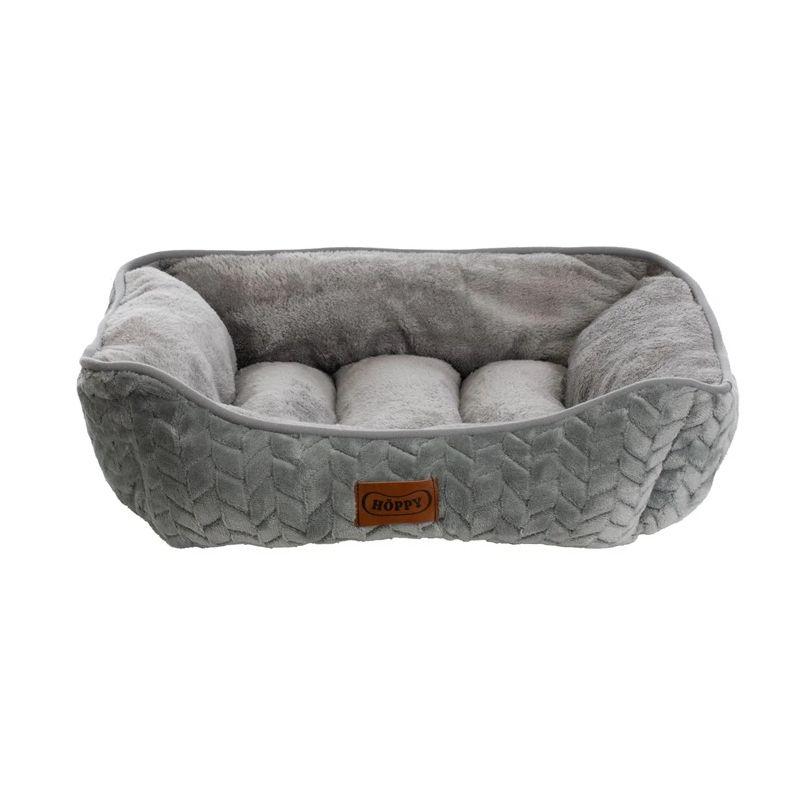 Gyvūno guolis Hoppy. pilkas. 55 cm x 50 cm