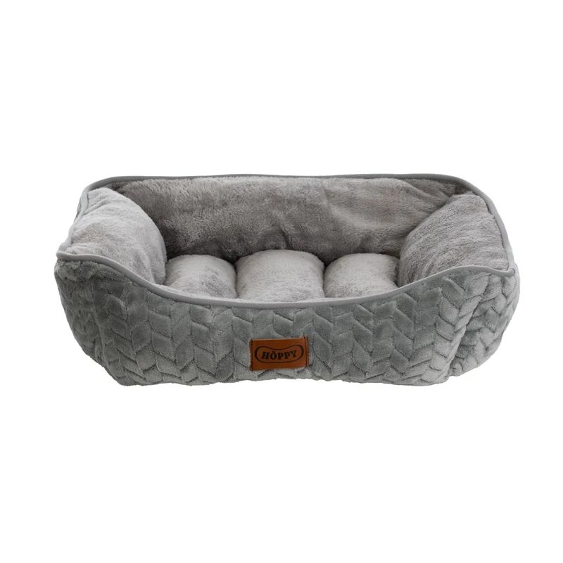 Gyvūno guolis Hoppy. pilkas. 55 cm x 50 cm