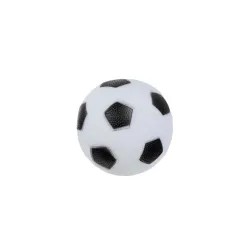 Игрушка для собаки, мячик Höppy HX049, DIA 10 см, белый цв.-черный цв.