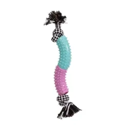 Toy rubber rope for dogs