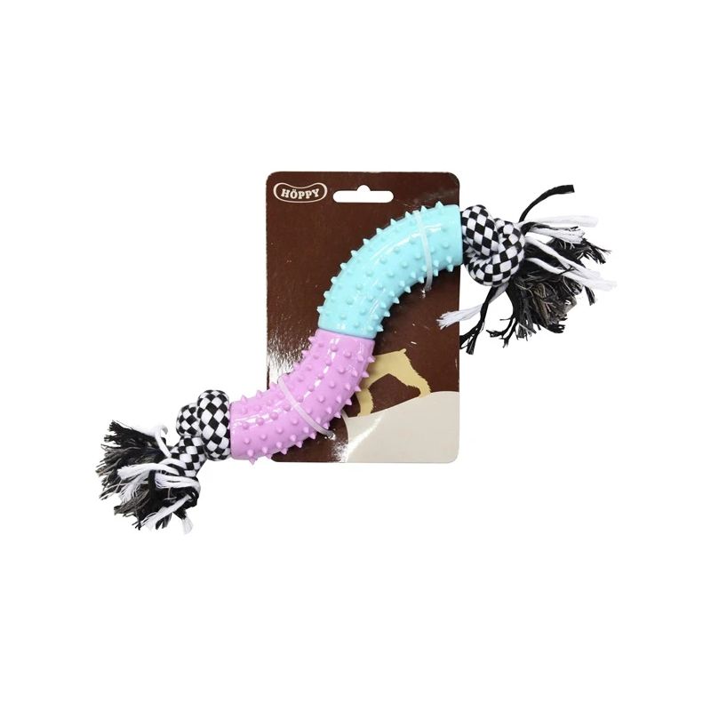 Rotaļlieta sunim Hoppy. 29 cm. daudzkrāsains