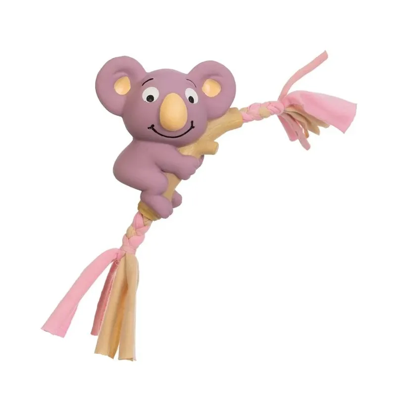 Rotaļlieta sunim, grabulis Höppy, 30 cm, daudzkrāsaina