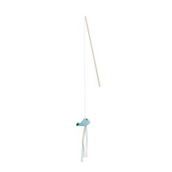 Rotaļlieta kaķiem uz kociņa Hoppy. daudzkrāsains