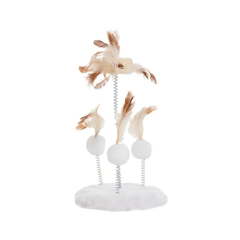 Rotaļlieta uz kociņa kaķiem Höppy HG8093, daudzkrāsaina, 25 cm