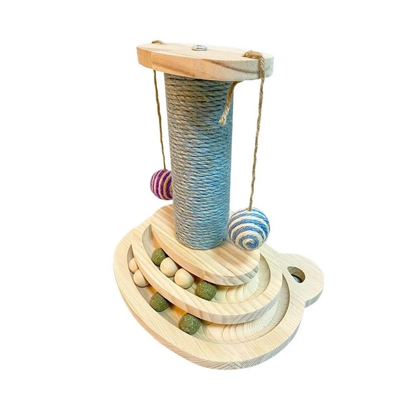 Skrāpis kaķiem Höppy. 30 cm x 24 cm x 30 cm