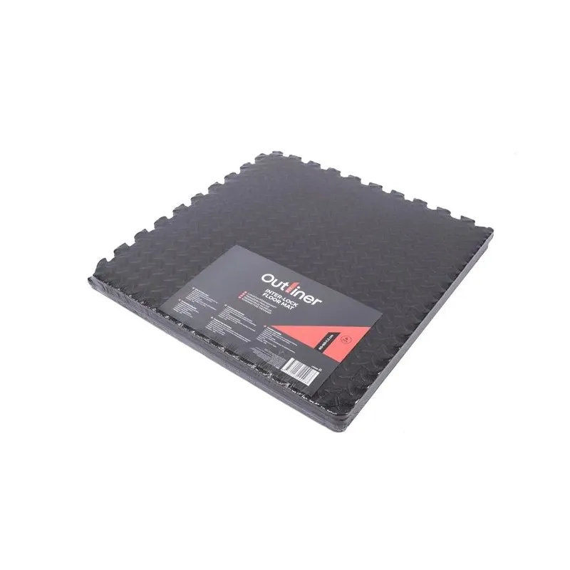 Grīdas segums trenažieriem Outliner IR97531, 62 cm x 62 cm x 1.2 cm, 4 gab.