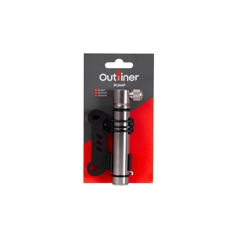Pump Outliner Dviračio, alumiinium, hõbe v.