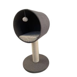 Skrāpis kaķiem Höppy. 39 cm x 39 cm x 73 cm