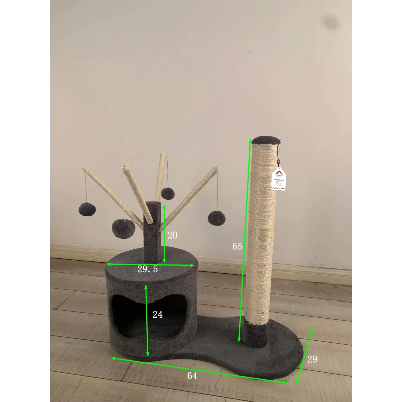 Skrāpis kaķiem Höppy. 65 cm x 30 cm x 68 cm