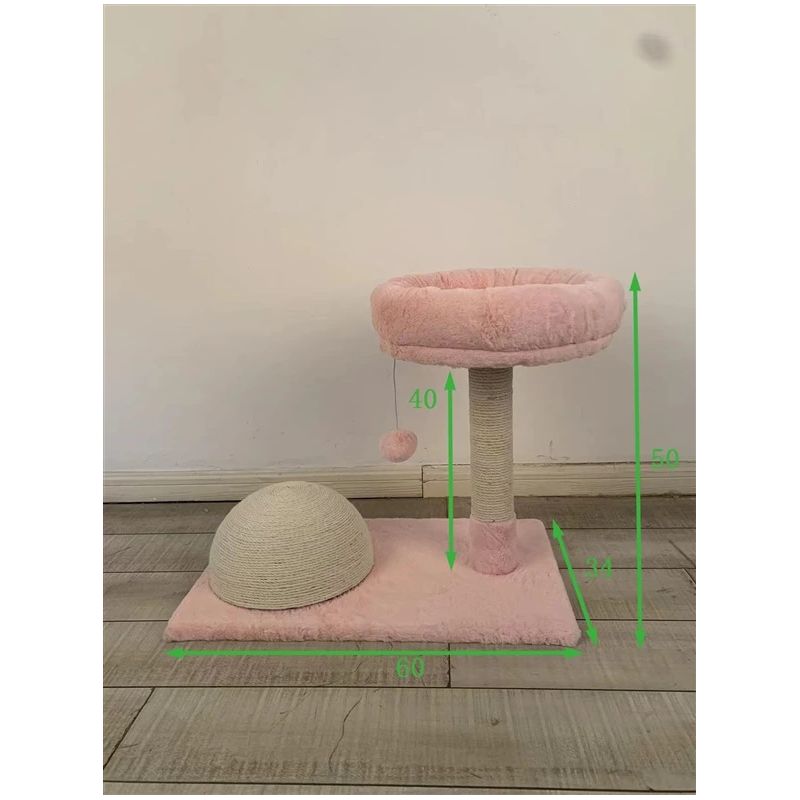 Skrāpis kaķiem Höppy. 60 cm x 34 cm x 50 cm