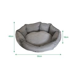 Guļvieta mājdzīvniekiem Höppy. daudzkrāsaina. 50 cm x 40 cm