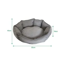 Guļvieta mājdzīvniekiem Höppy. daudzkrāsaina. 50 cm x 40 cm