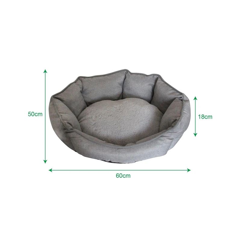 Guļvieta mājdzīvniekiem Höppy. daudzkrāsaina. 60 cm x 50 cm