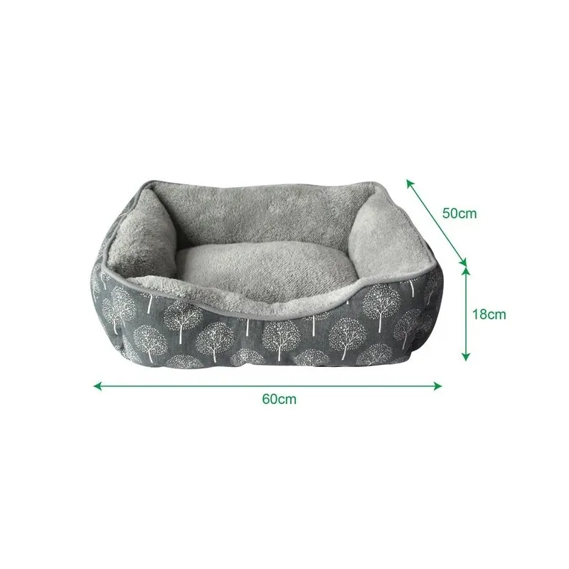 Rectangular bed höppy 60x50x18cm