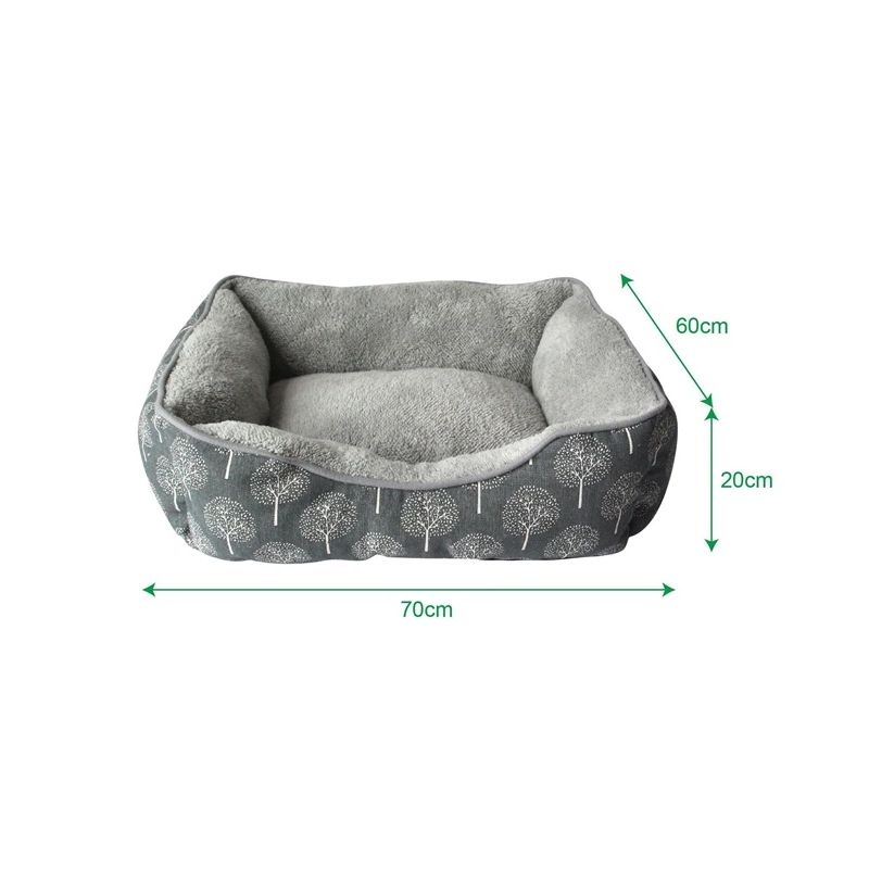 Guļvieta mājdzīvniekiem Höppy. daudzkrāsaina. 70 cm x 60 cm