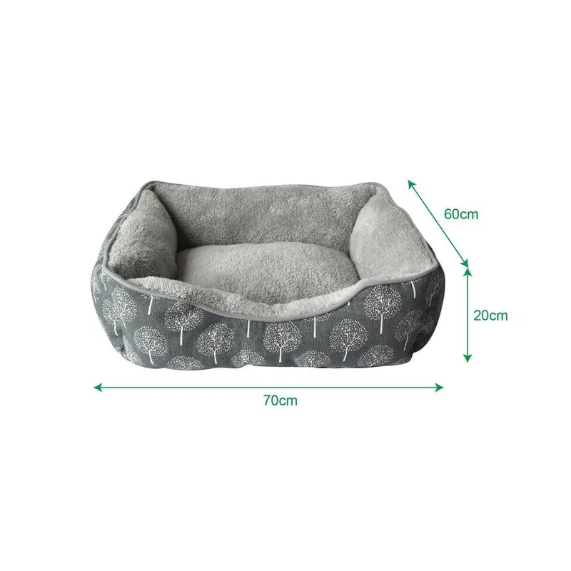 Guļvieta mājdzīvniekiem Höppy. daudzkrāsaina. 70 cm x 60 cm